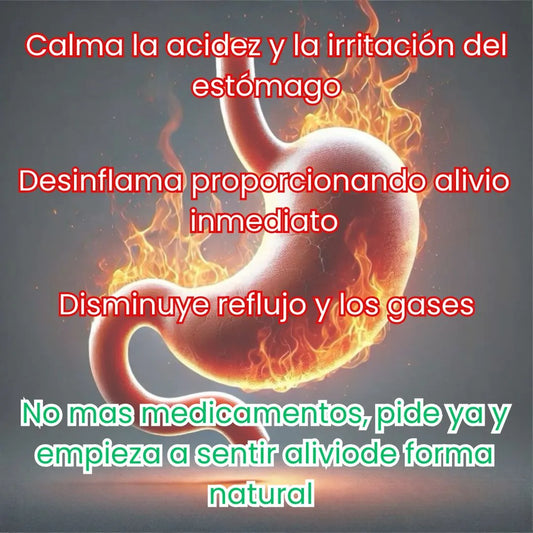 VUELVE A COMER TRANQUILO, DILE ADIÓS AL ARDOR Y AL REFLUJO