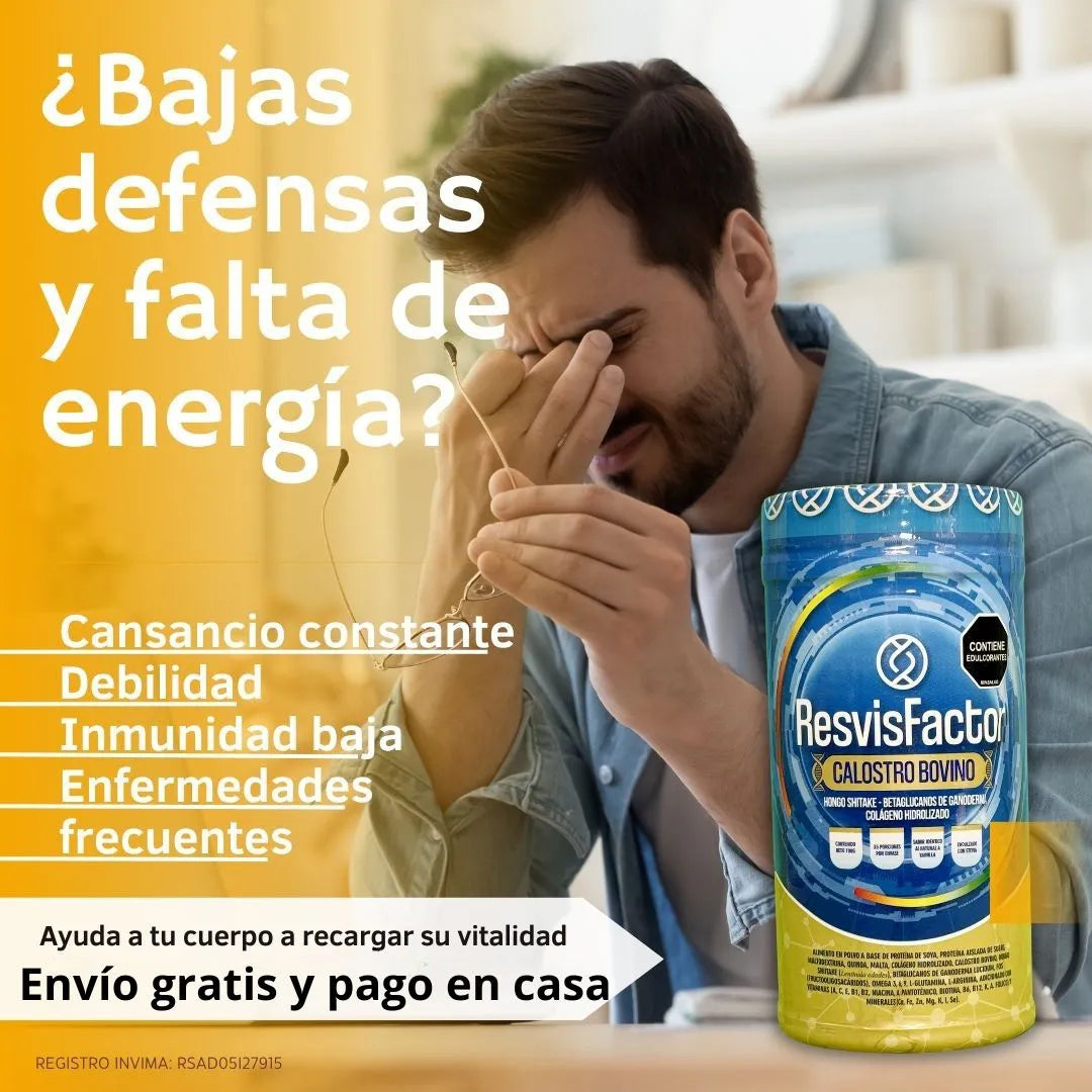 🌿¡SUBE DEFENSAS Y RECARGA ENERGIA CON REVISFACTOR CALOSTRO BOVINO!🌿