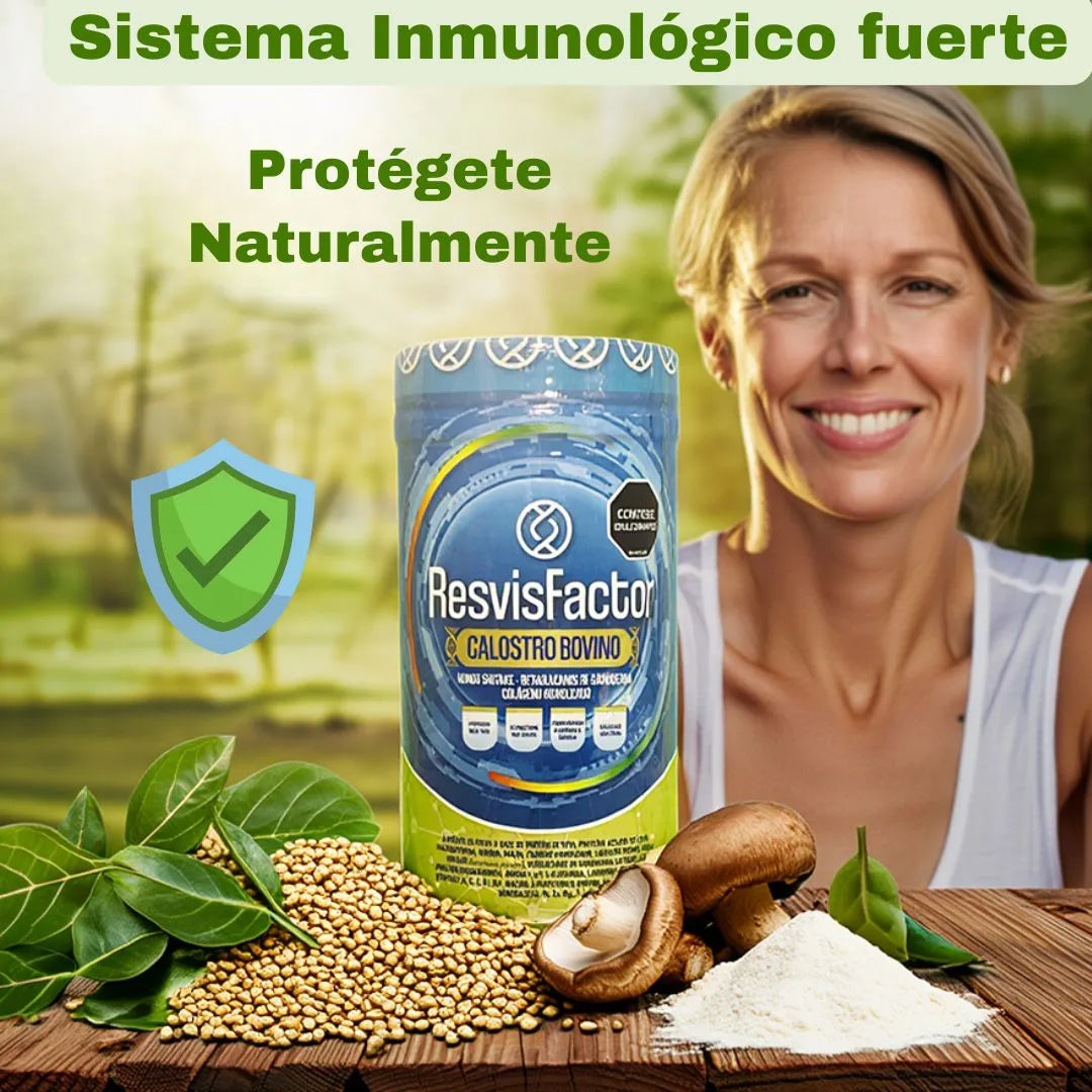 🌿¡DEFENSAS FUERTES Y ENERGÍA TODO EL DÍA CON RESVISFACTOR, FÓRMULA ÚNICA!🌿