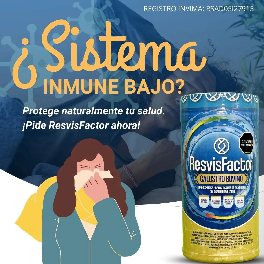 🌿¡SUBE DEFENSAS Y RECARGA ENERGIA CON REVISFACTOR CALOSTRO BOVINO!🌿